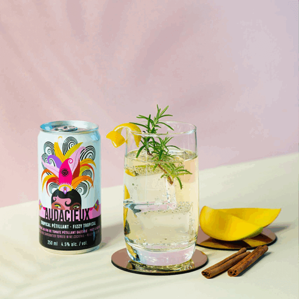 Cocktail Audacieux ( 4,5% vol alc)    4 x 250 ml